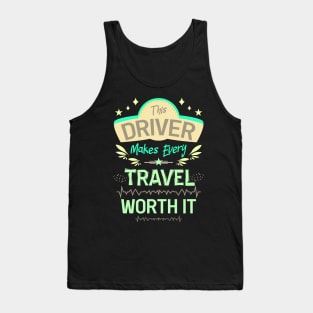 This driver makes every travel worth it 05 Tank Top